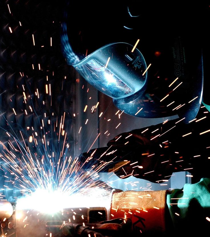 Welding materials tests